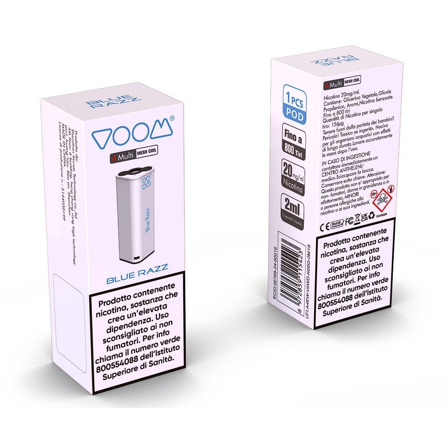 Voom Pod Multi BlueRazz