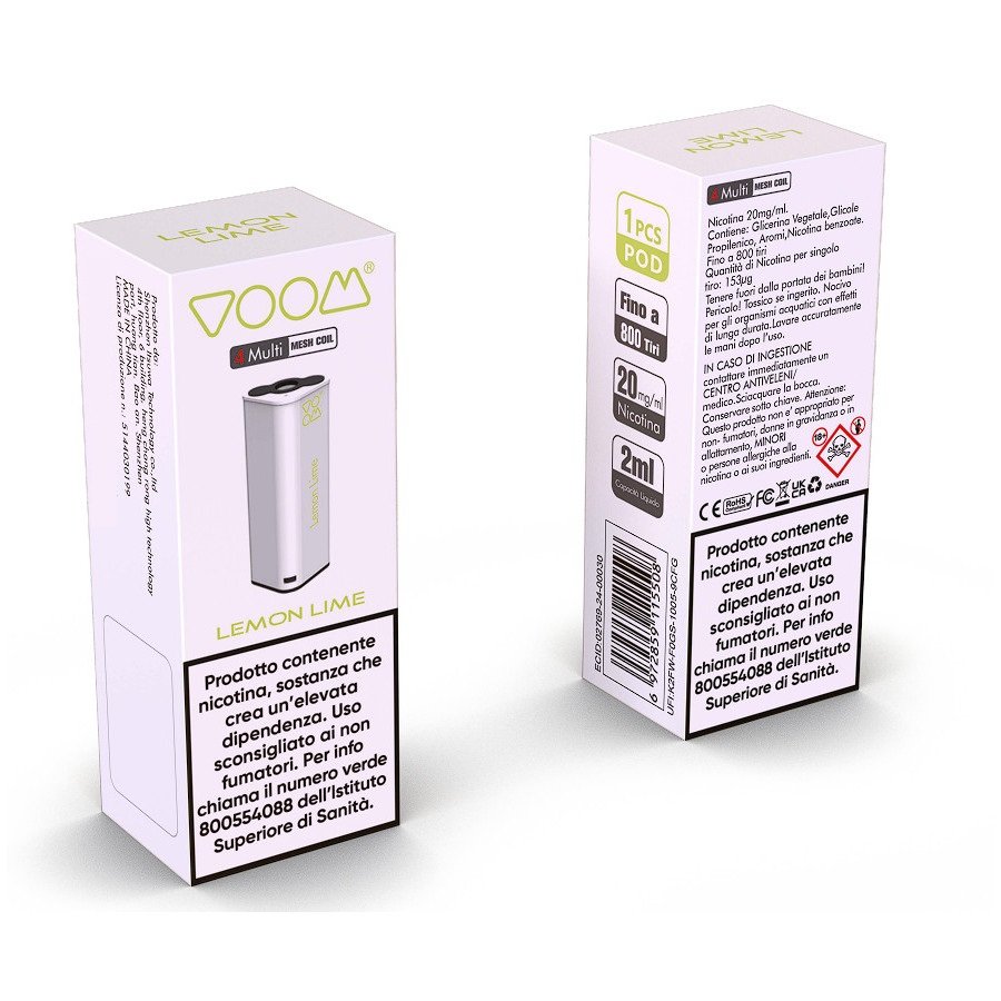 Voom Pod Multi Lemon Lime