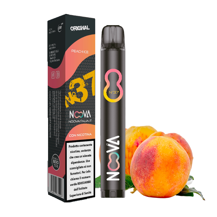 Noova 800 Peach Ice
