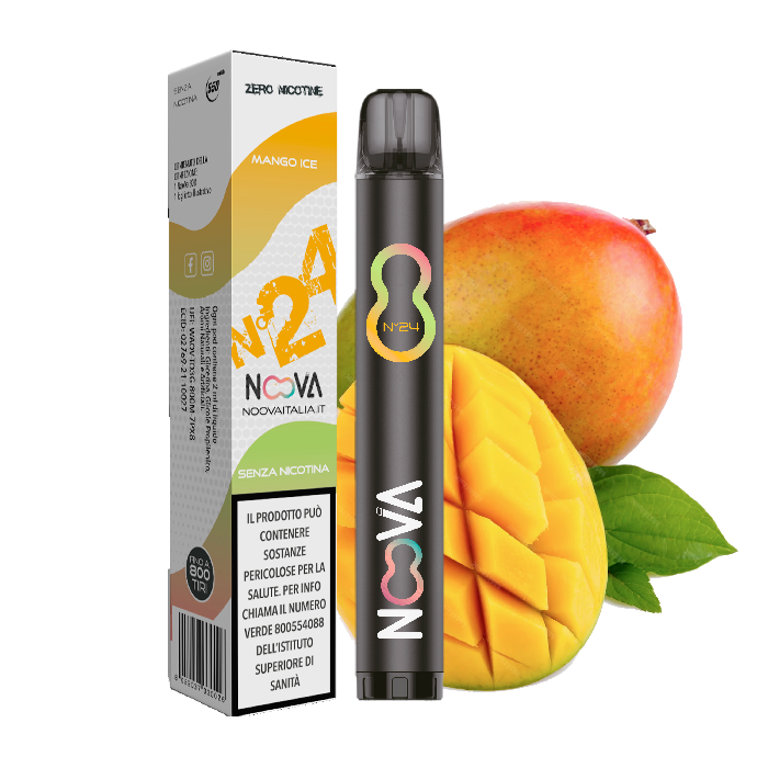 NOOVA 800 Zero - Mango Ice