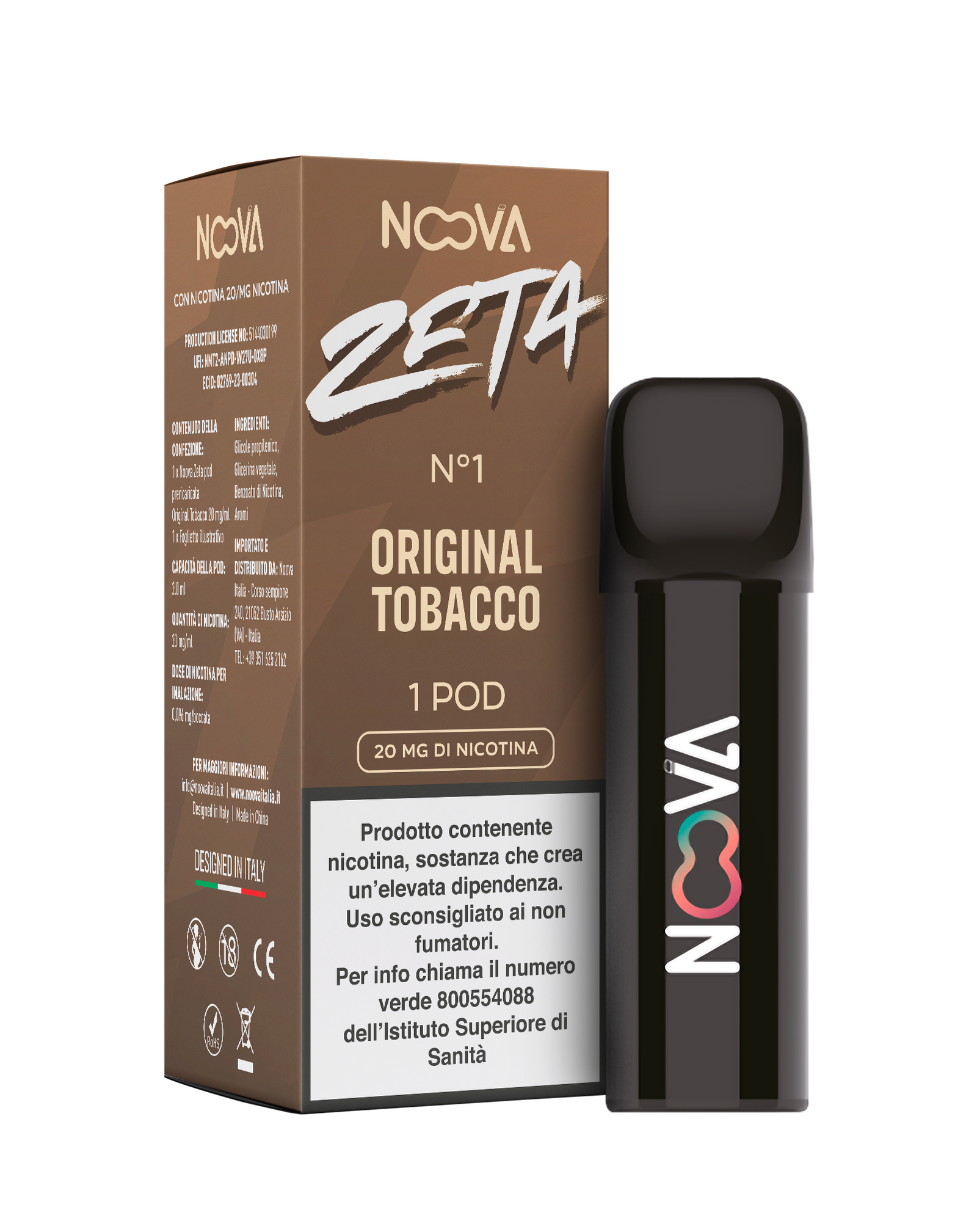 Noova Zeta Pod Original Tobacco