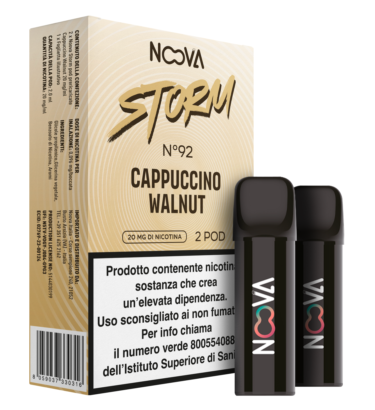 Pod STORM Cappuccino Walnut
