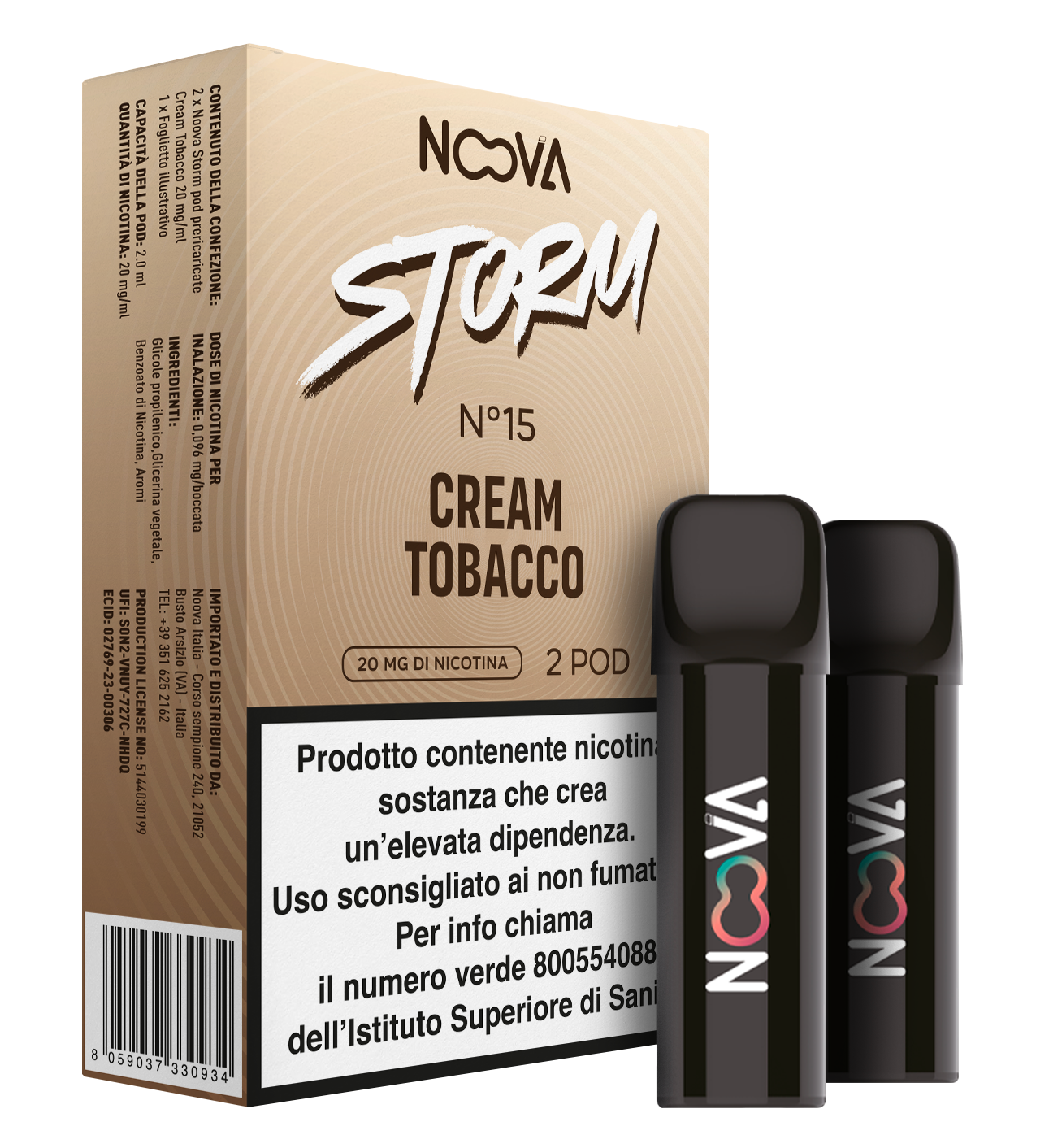 Pod STORM Cream Tobacco