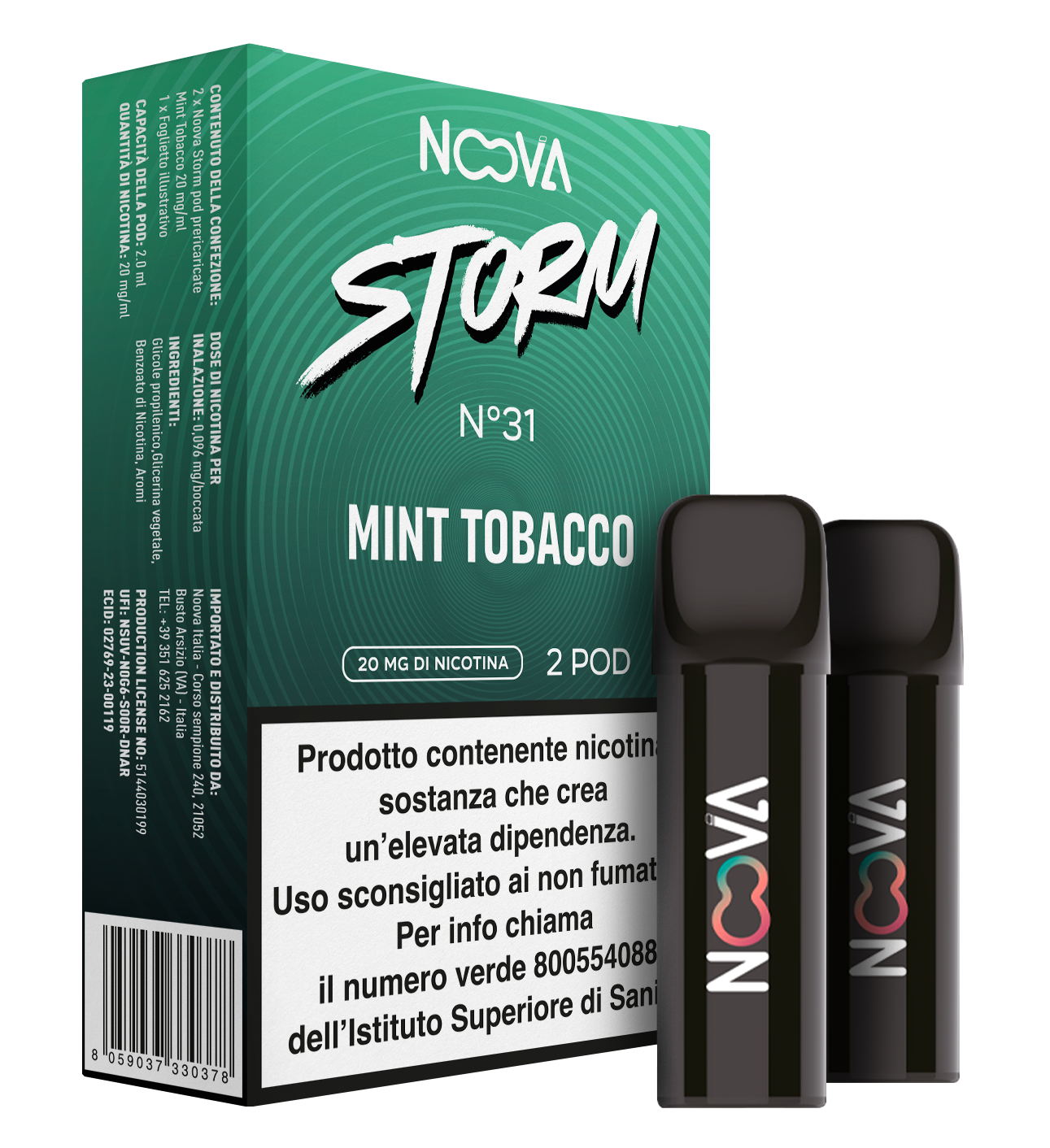 Pod STORM Mint Tobacco