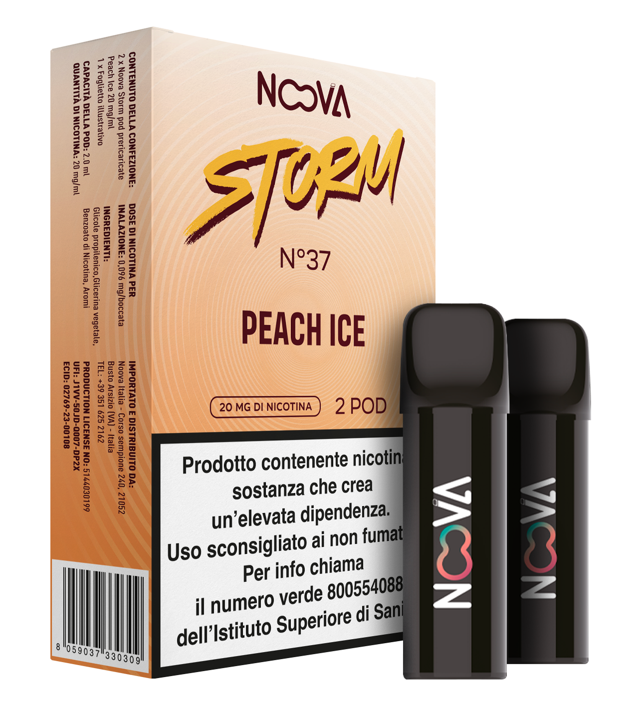 Pod STORM Peach Ice