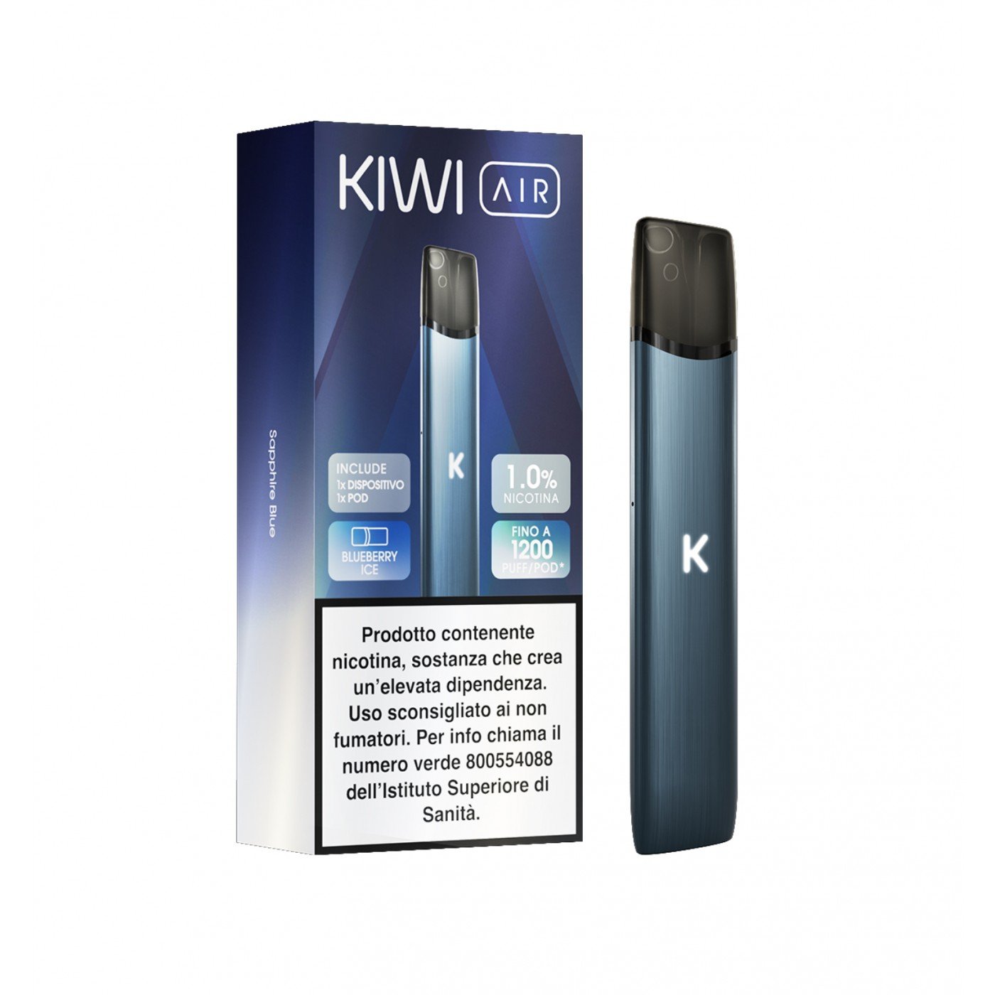 KIWI AIR STARTER KIT - BLUEBERRY ICE