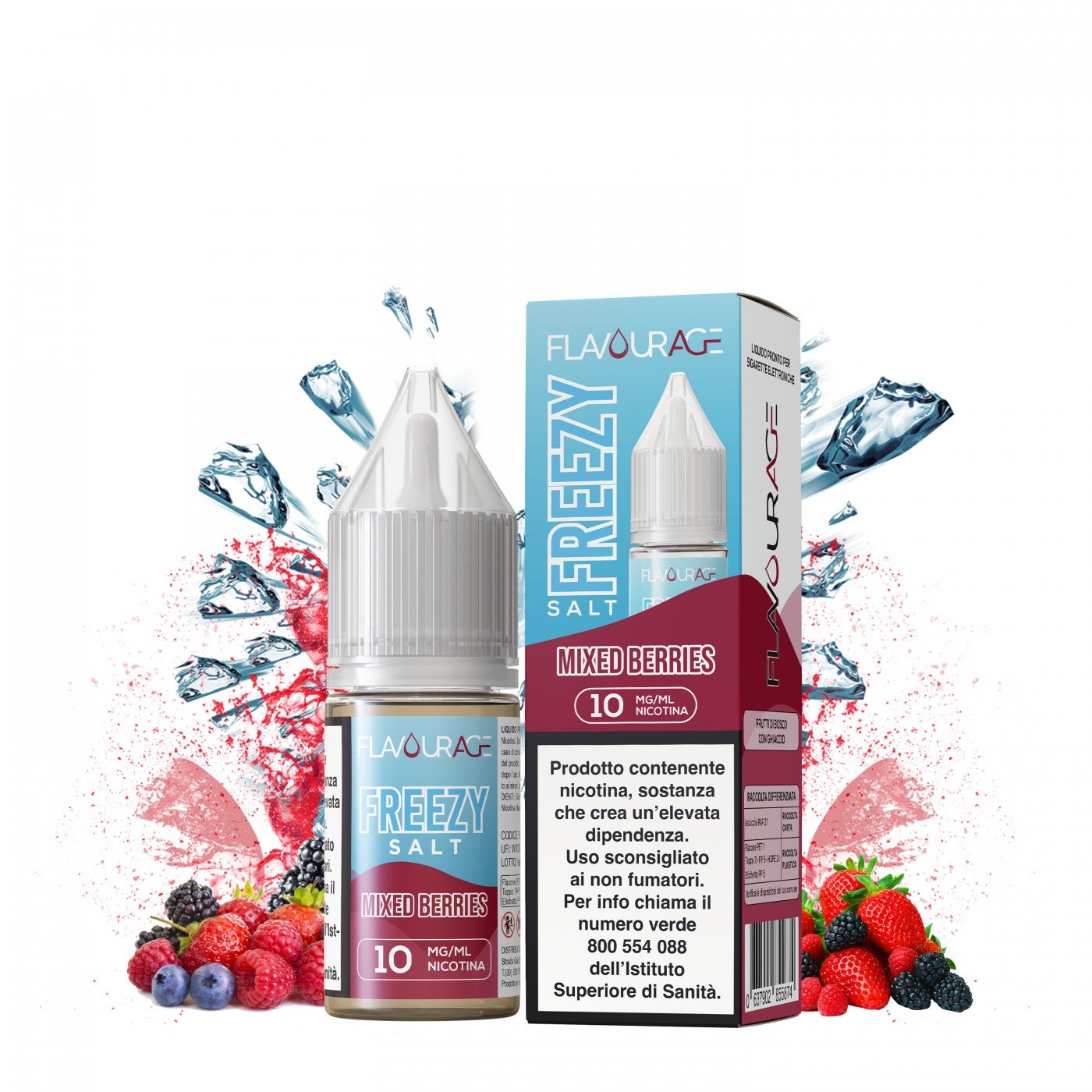 FREEZY SALT MIXED BERRIES 10