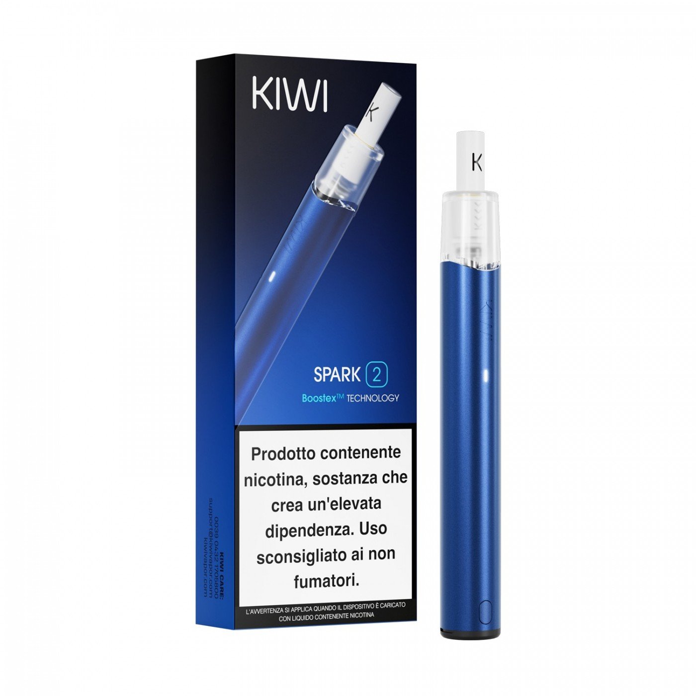 KIWI SPARK 2 STARTER KIT MIDNIGHT BLUE 0.8OHM