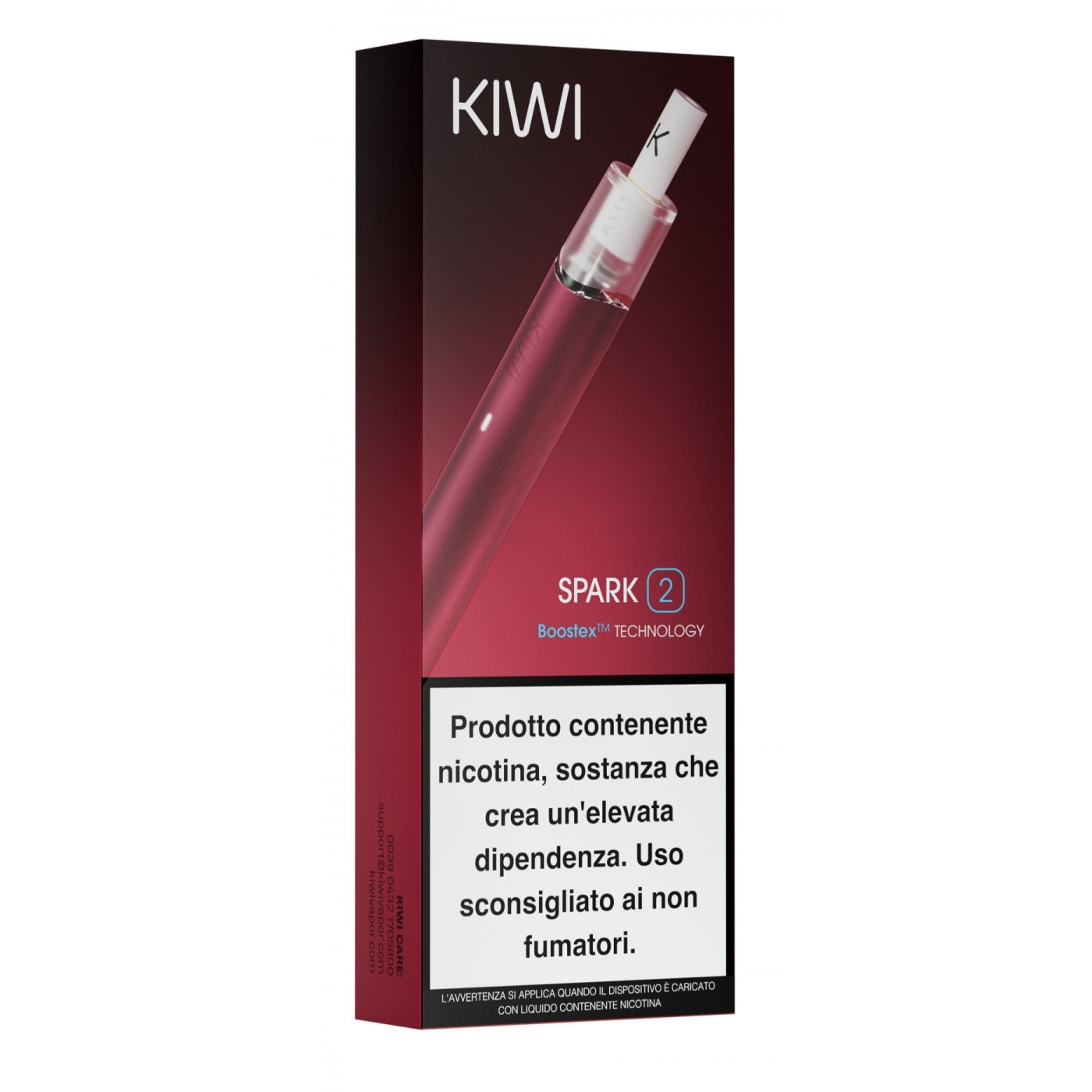 KIWI SPARK 2 STARTER KIT RED VELVET 0.8OHM