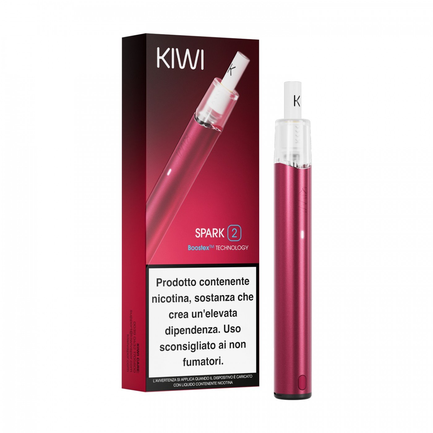 KIWI SPARK 2 STARTER KIT RED VELVET 0.8OHM