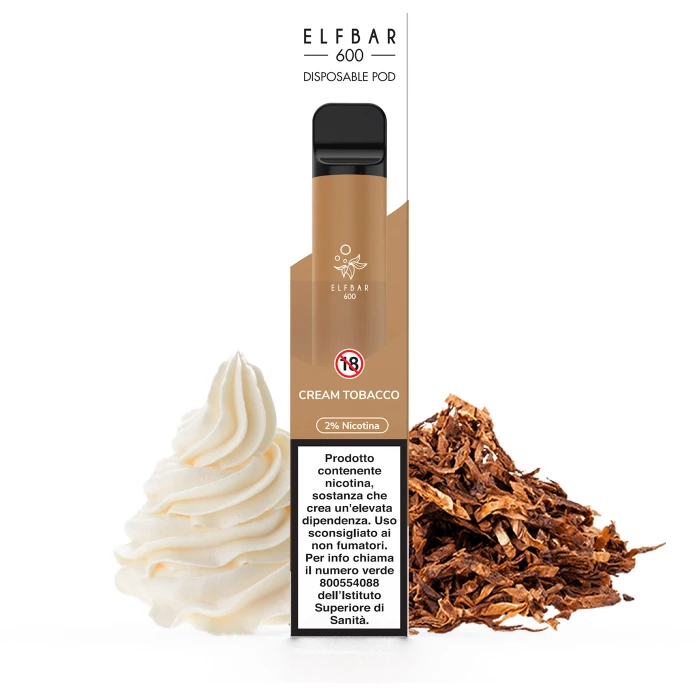 ELFBAR 600 CREAM TOBACCO