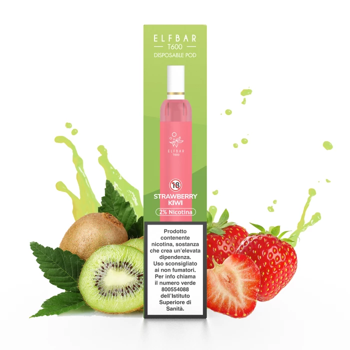 ELFBAR T600 STRAWBERRY KIWI