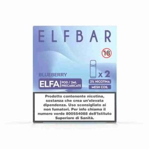 ELFBAR ELFA 2ML PREFILLED POD BLUEBERRY (2 PEZZI) – 20 MG/ML