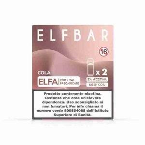 ELFBAR ELFA 2ML PREFILLED POD COLA (2 PEZZI) – 20 MG/ML