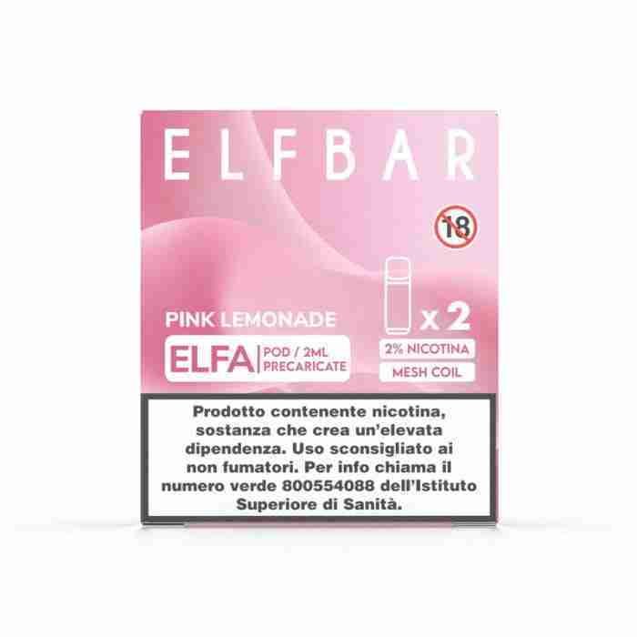 ELFBAR ELFA PREFILLER POD PINK LEMONADE